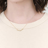 Sarah McGuire Jewelry Necklaces Pave Branch Necklace 18KY Gold / 17" Chain