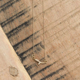 Sarah McGuire Jewelry Necklaces Pave Branch Necklace 18KY Gold / 17" Chain