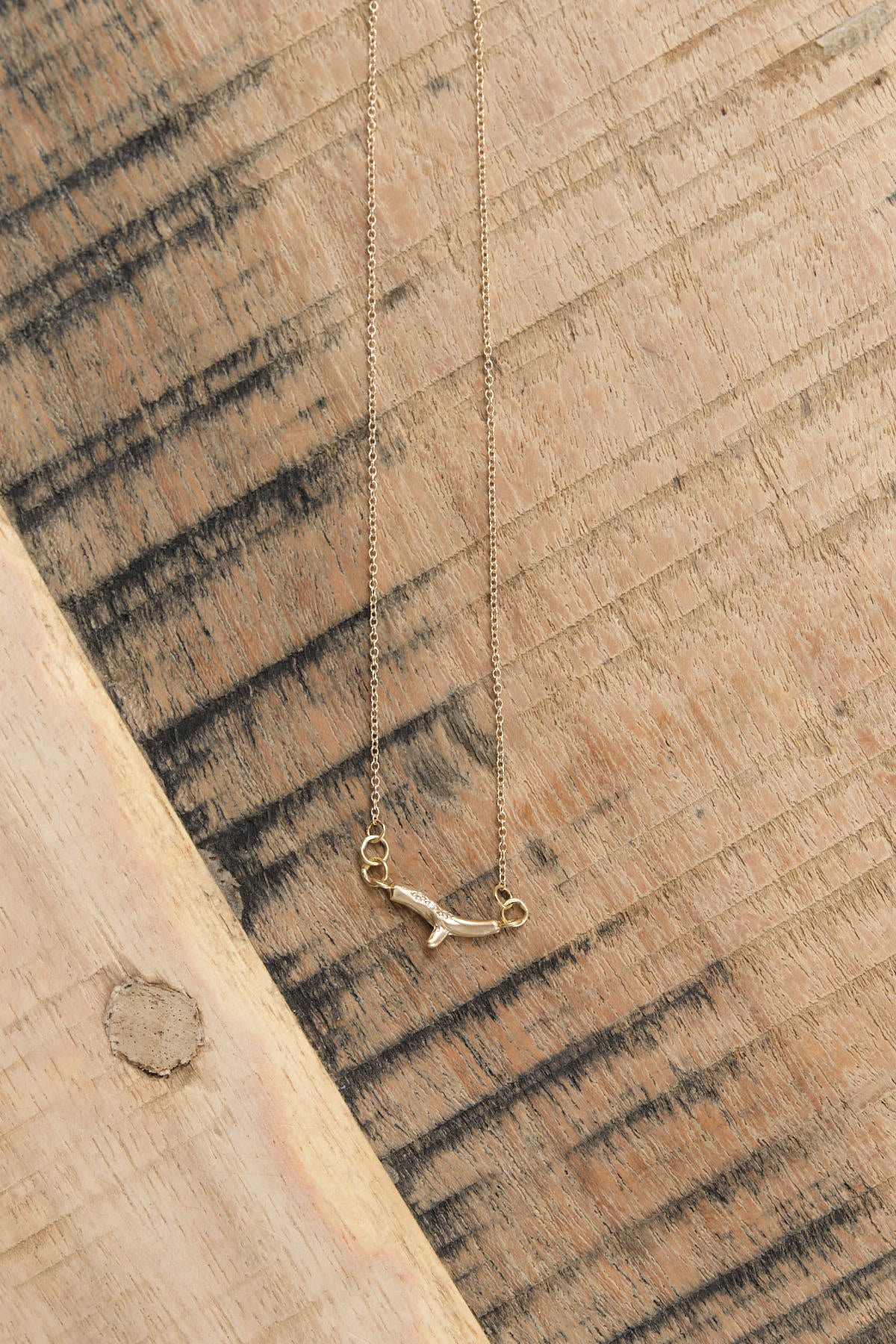 Sarah McGuire Jewelry Necklaces Pave Branch Necklace 18KY Gold / 17" Chain