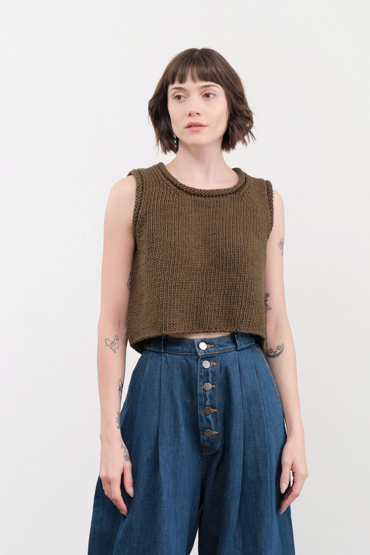Shaina Mote Apparel Womens Blouses Brisa Top in Umber