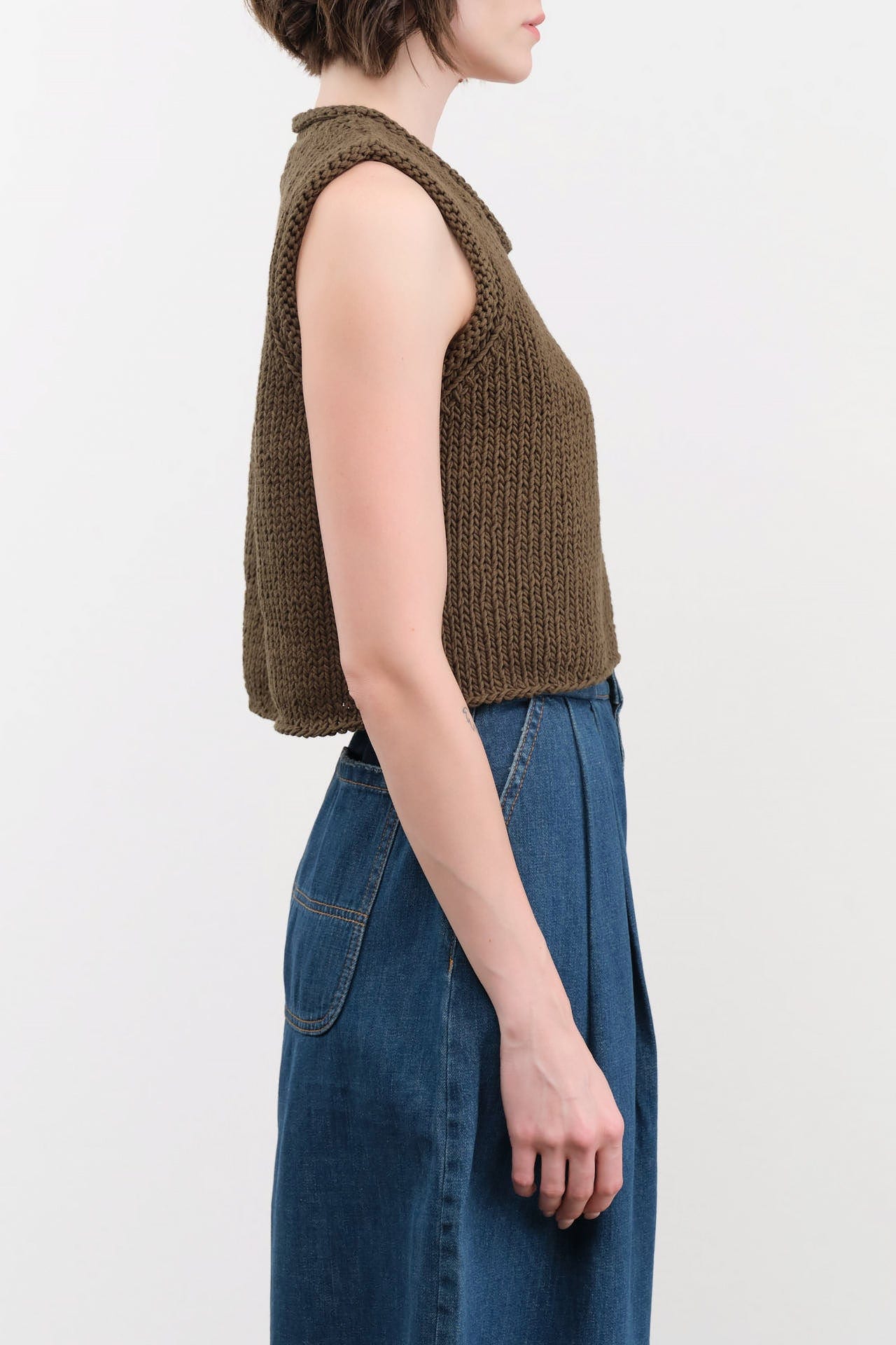 Shaina Mote Apparel Womens Blouses Brisa Top in Umber