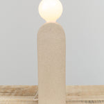 Virginia Sin Home Lamps Denali Table Light Sand / 4" L X 3.5" W X 16.5" H