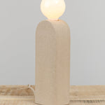 Virginia Sin Home Lamps Denali Table Light Sand / 4" L X 3.5" W X 16.5" H