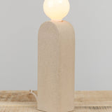 Virginia Sin Home Lamps Denali Table Light Sand / 4" L X 3.5" W X 16.5" H