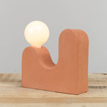 Terracotta Little Hills Table Lamp by SIN