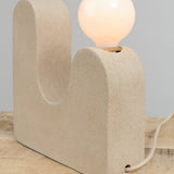 Virginia Sin Home Lamps Rolling Hills Table Lamp Sand / 13" W X 3.5" D X 12" H