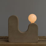 Rolling Hills Table Lamp in Sand by SIN