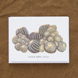 Small Adventure Craft Stationery Golden Barrel Cactus Card