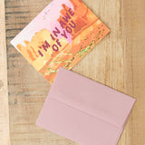 Small Adventure Craft Stationery In Awe of You Card
