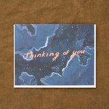 Small Adventure Craft Stationery Thinking of You Night Sky Card
