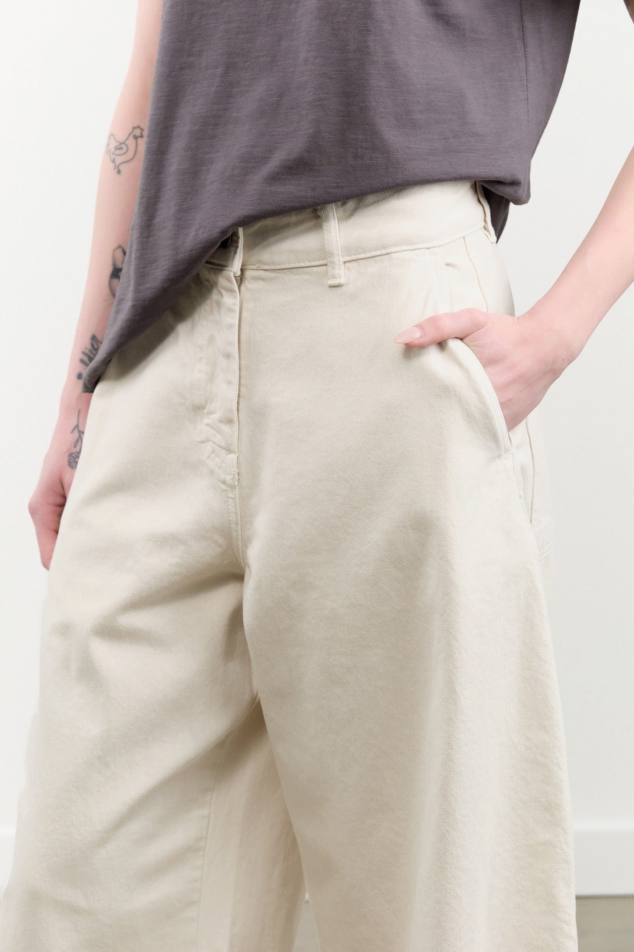 Studio Nicholson Apparel Womens Pants Chalco Pant