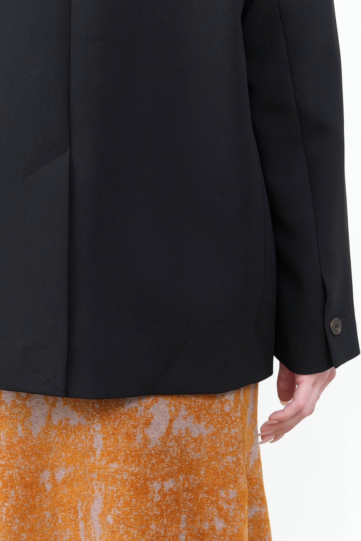 Studio Nicholson Apparel Womens Jackets Joyce Collarless Tailored Blazer