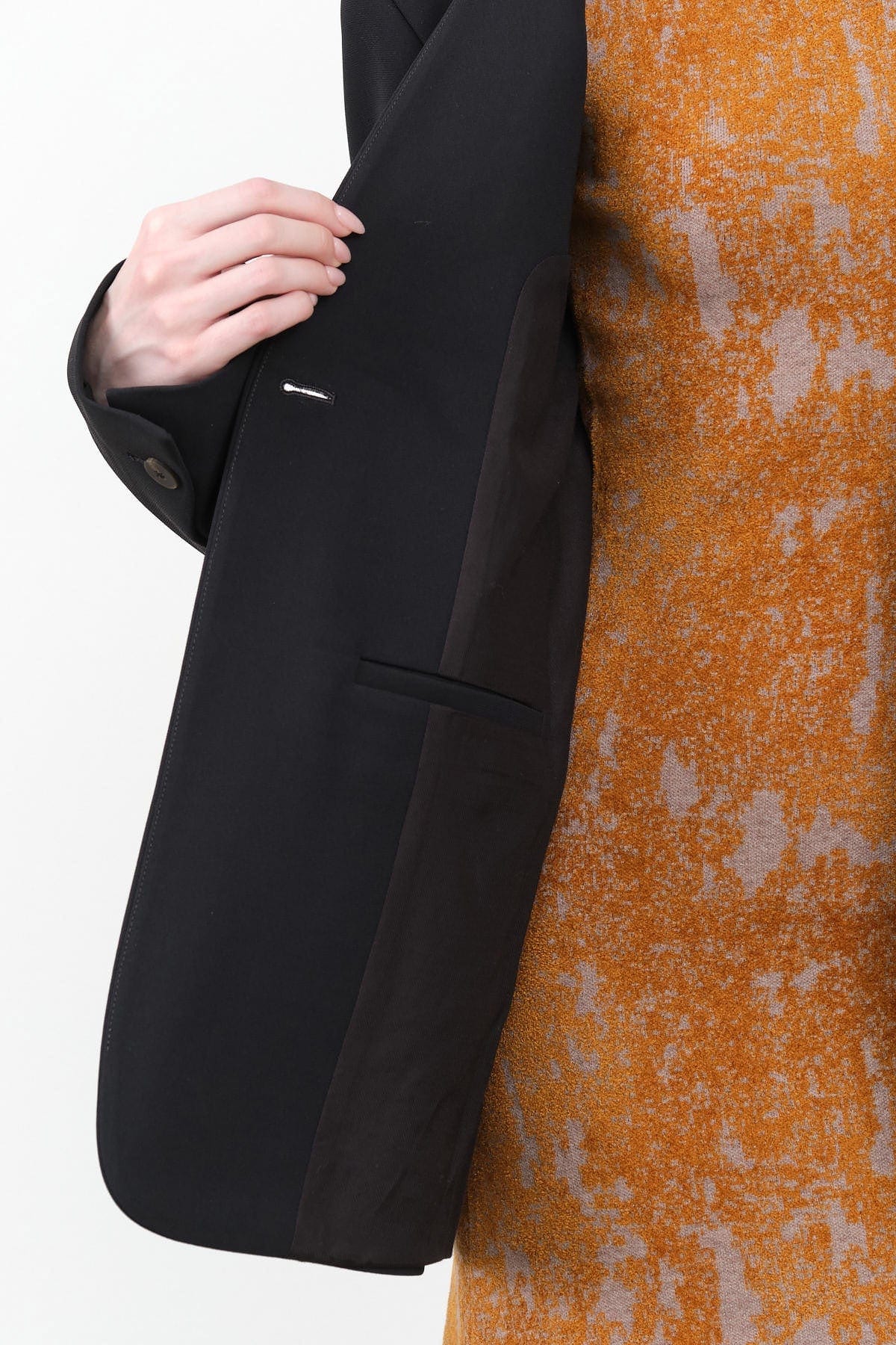 Studio Nicholson Apparel Womens Jackets Joyce Collarless Tailored Blazer