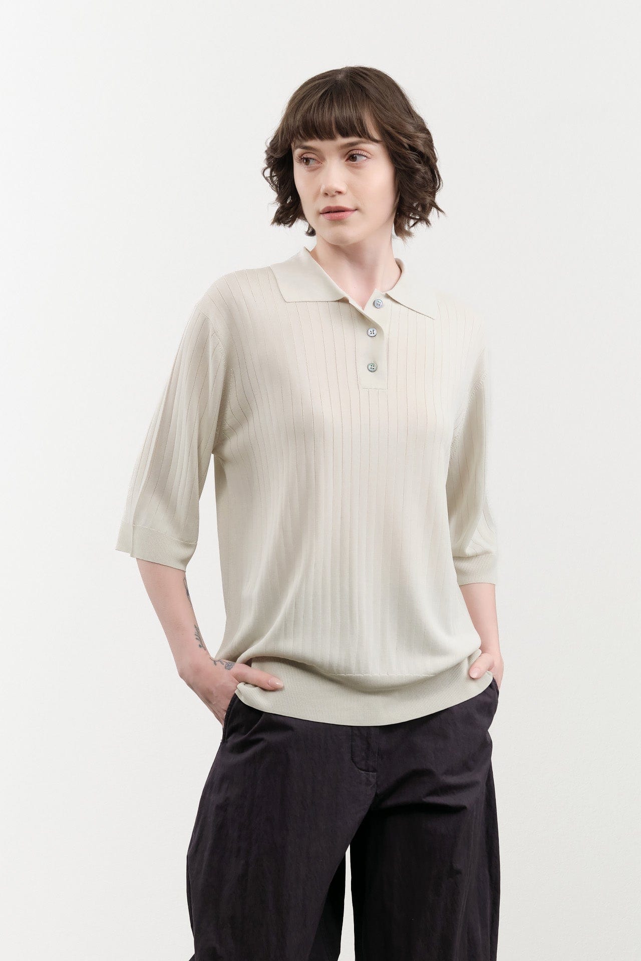 Studio Nicholson Apparel Womens Sweaters Lordi Knit Top