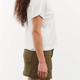Sunray Sportswear Apparel Womens Tees Hi'aka T-Shirt in Pigment Blanc de Blanc