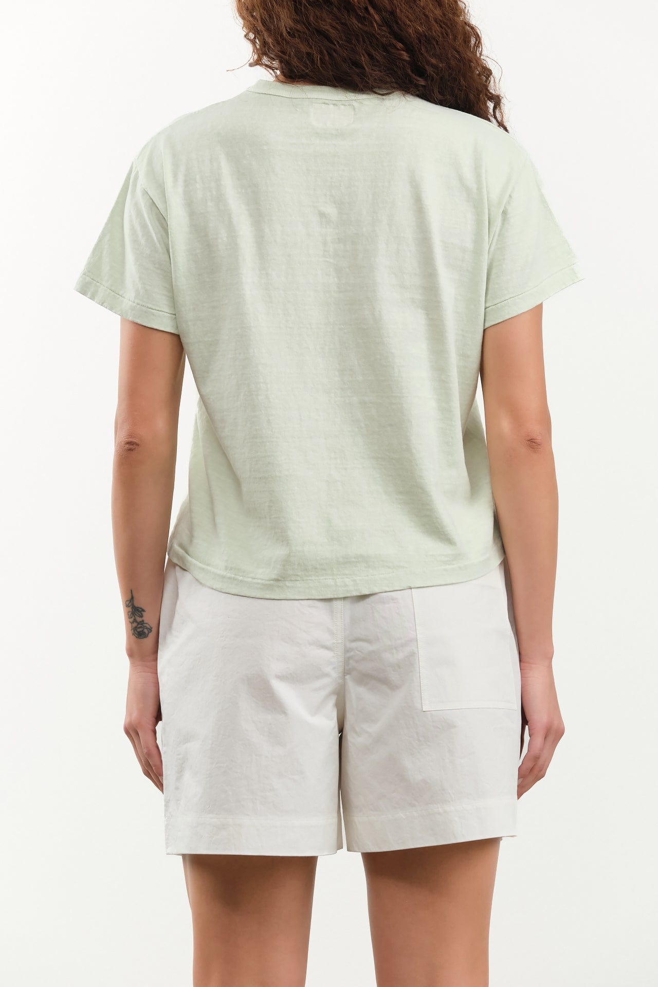 Sunray Sportswear Apparel Womens Tees Hi'aka T-Shirt in Pigment Sea Foam