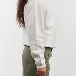 Sunray Sportswear Apparel Womens Lounge Hina Sweatshirt in Pigment Blanc de Blanc
