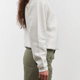 Sunray Sportswear Apparel Womens Lounge Hina Sweatshirt in Pigment Blanc de Blanc