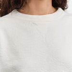 Sunray Sportswear Apparel Womens Lounge Hina Sweatshirt in Pigment Blanc de Blanc