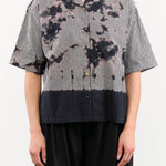 Suzusan Apparel Womens Blouses Cotton Gingham Check Half Sleeve Blouse