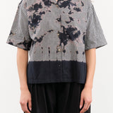 Suzusan Apparel Womens Blouses Cotton Gingham Check Half Sleeve Blouse