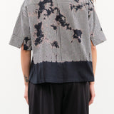 Suzusan Apparel Womens Blouses Cotton Gingham Check Half Sleeve Blouse