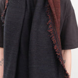 Tamaki Niime Accessories Scarves Big Roots Shawl in Dusk Dusk / One Size