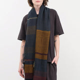 Tamaki Niime Accessories Scarves Small Roots Shawl in Fennel Fennel / One Size