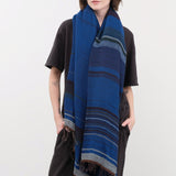 Tamaki Niime Accessories Scarves Big Roots Shawl in Moher Moher / One Size