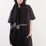 Tamaki Niime Accessories Scarves Big Roots Shawl in Orbit Orbit / One Size
