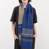 Tamaki Niime Accessories Scarves Small Roots Shawl in Riverbed Riverbed / One Size