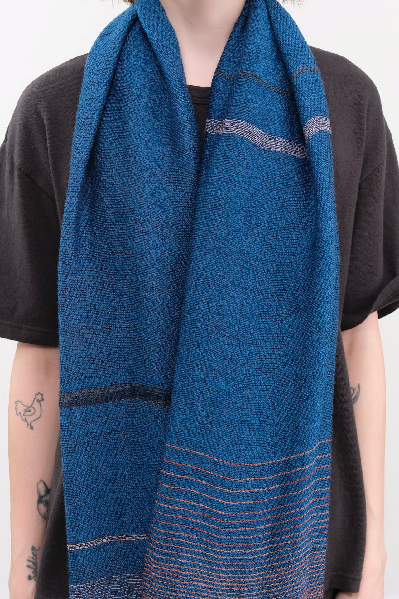 Tamaki Niime Accessories Scarves Small Roots Shawl in Sedona Sedona / One Size