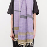 Tamaki Niime Accessories Scarves Big Roots Shawl in Wisteria Wisteria / One Size