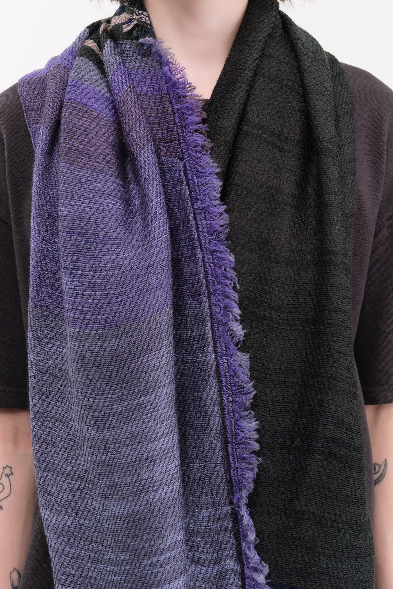 Tamaki Niime Accessories Scarves Small Roots Shawl in Enchant Enchant / One Size