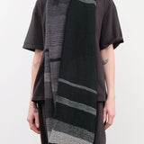 Tamaki Niime Accessories Scarves Small Roots Shawl in Evergreen Evergreen / One Size
