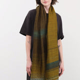 Tamaki Niime Accessories Scarves Small Roots Shawl in Moss Moss / One Size