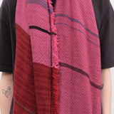 Tamaki Niime Accessories Scarves Small Roots Shawl in Rise Rise / One Size