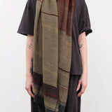 Tamaki Niime Accessories Scarves Small Roots Shawl in Sequoia Sequoia / One Size