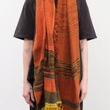 Tamaki Niime Accessories Scarves Small Roots Shawl in Umber Umber / One Size