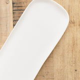 Tina Frey Designs Home Bath Accessories Arc Long Vanity Tray White / 14.75" L X 5" W X 0.75" H