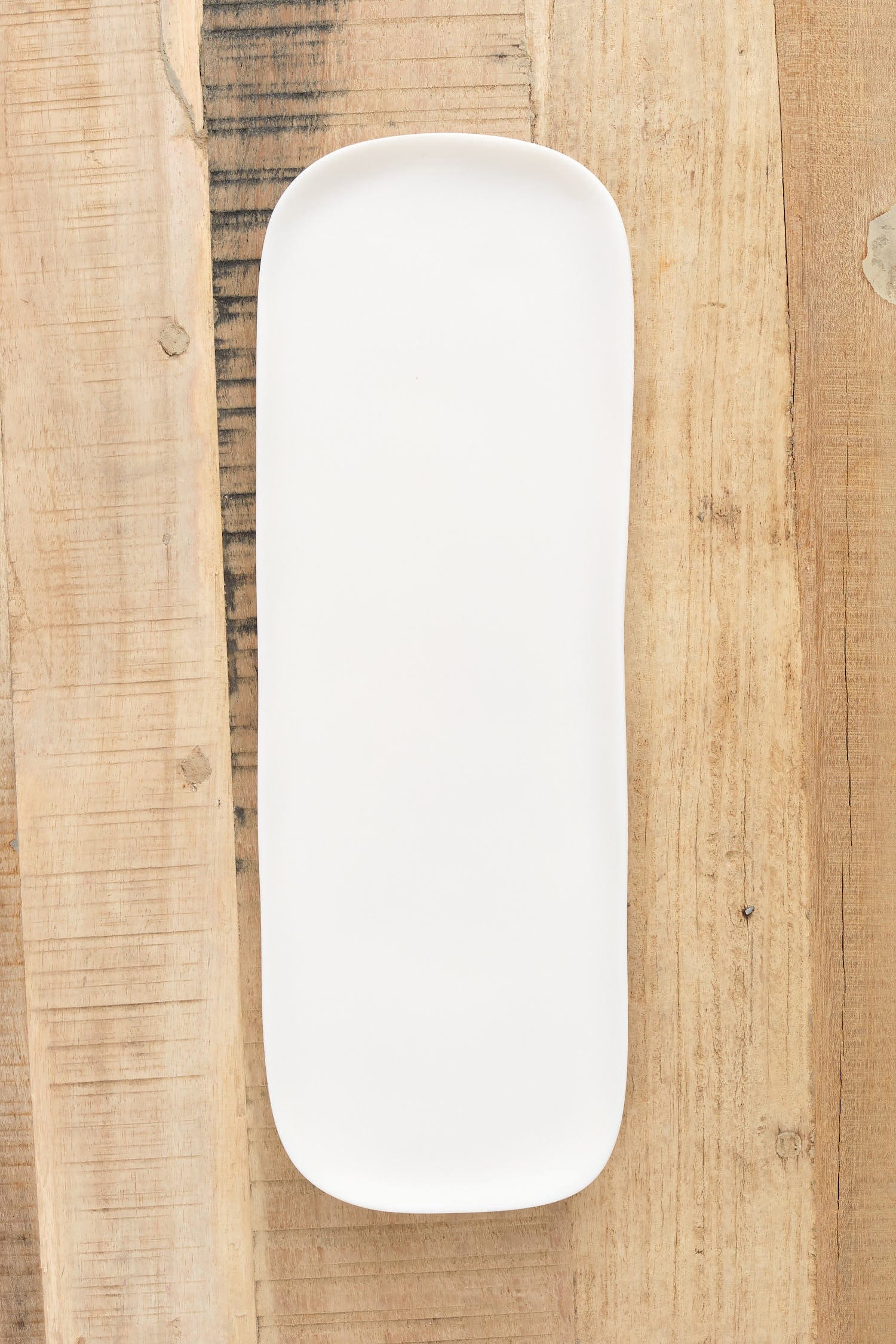 Tina Frey Designs Home Bath Accessories Arc Long Vanity Tray White / 14.75" L X 5" W X 0.75" H