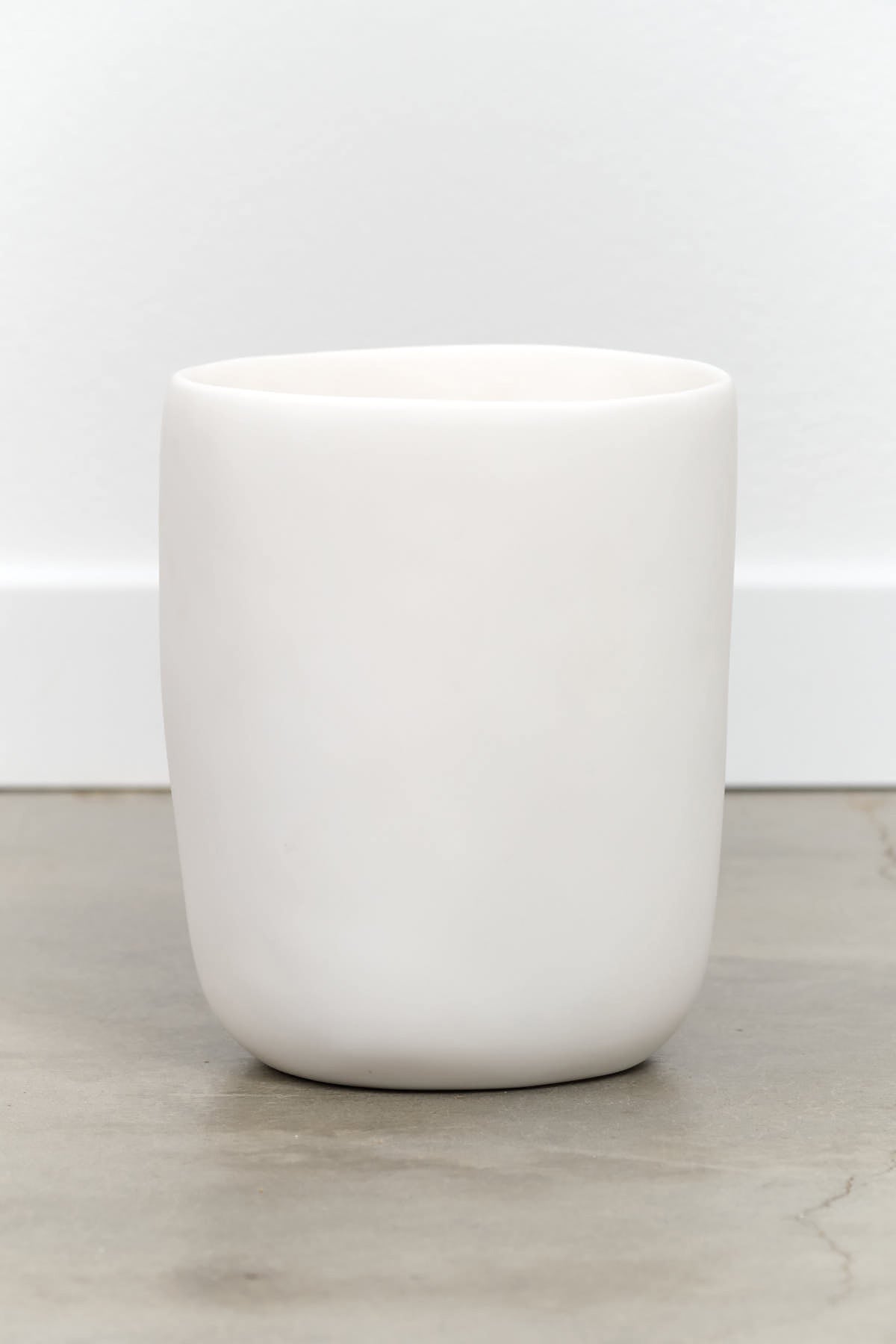 Tina Frey Designs Home Bath Accessories Arc Wastebasket White / 8.25″ L X 8″ W X 9.75″ H