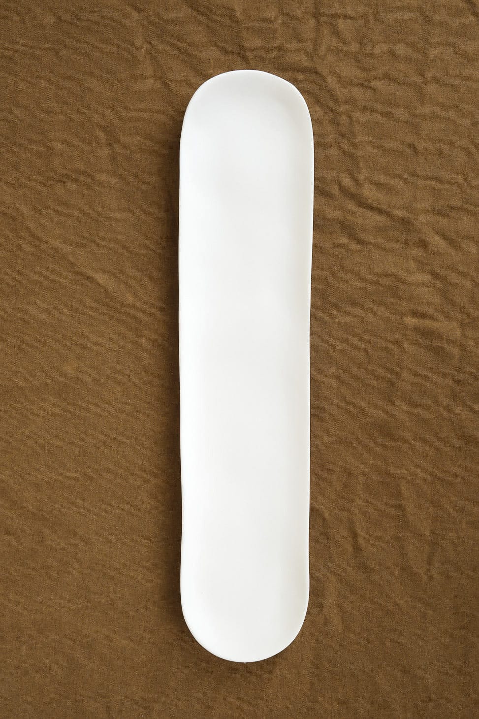 Tina Frey Designs Home Kitchen Serving Baguette Dish White / 17" L X 4" W X 1" H