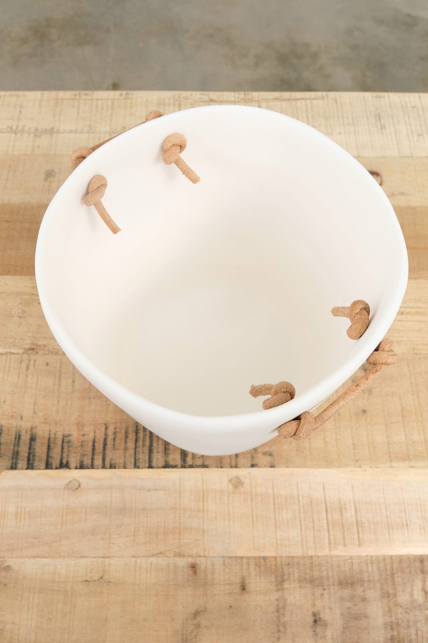 Tina Frey Designs Home Bar Accessories Cuadrado Champagne Bucket White / 9.25" H X 9" Dia