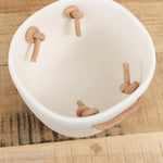 Tina Frey Designs Home Bar Accessories Cuadrado Ice Bucket White / 6" L X 6" W X 5" H