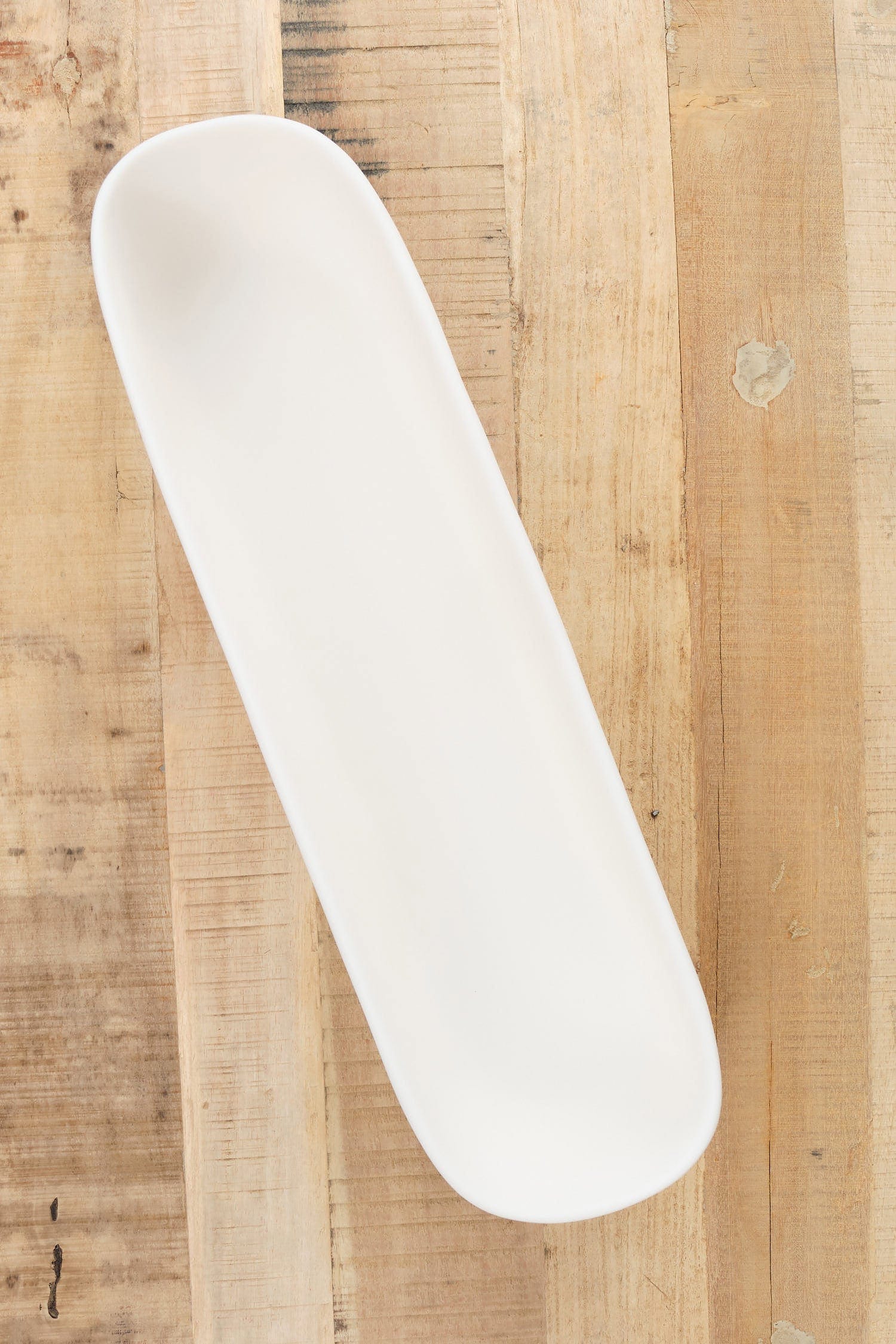 Tina Frey Designs Home Kitchen Serving Cuadrado Short Centerpiece Bowl White / 21.5" L X 6" W X 3.5" H