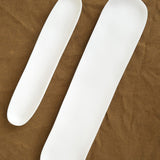 Tina Frey Designs Home Kitchen Serving Baguette Dish White / 17" L X 4" W X 1" H