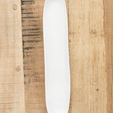 Tina Frey Designs Home Kitchen Serving Sculpt Olive Dish White / 12" L X 2.5" W X 1" H