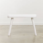 Tina Frey Designs Home Objects Sculpt Petite Bench White / 27" L X 12" W X 18" H