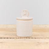 Tomoro Pottery Home Kitchen Containers Face Jar 6" H X 3.5" Dia